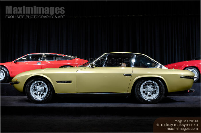 Stock photo of Lamborghini Urracco 1972 retro sports car Buy commercial use license at MaximImages