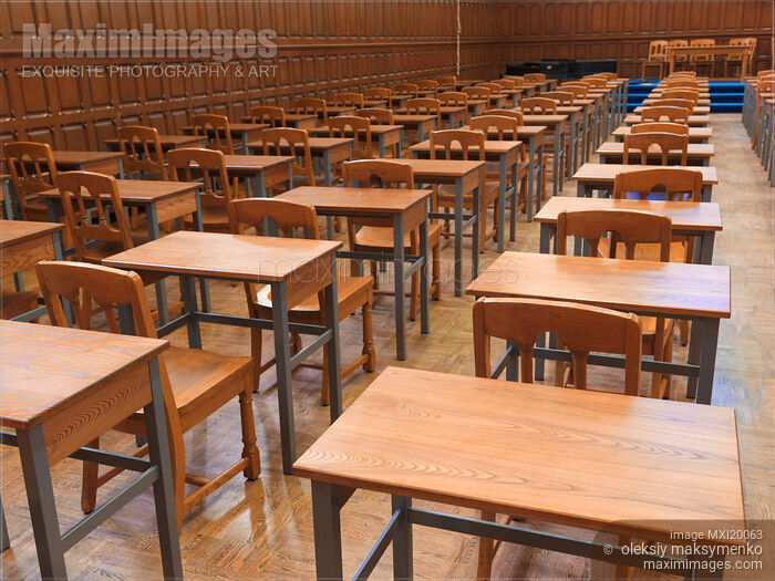 Stock photo of Lecture Hall Buy commercial use license at MaximImages