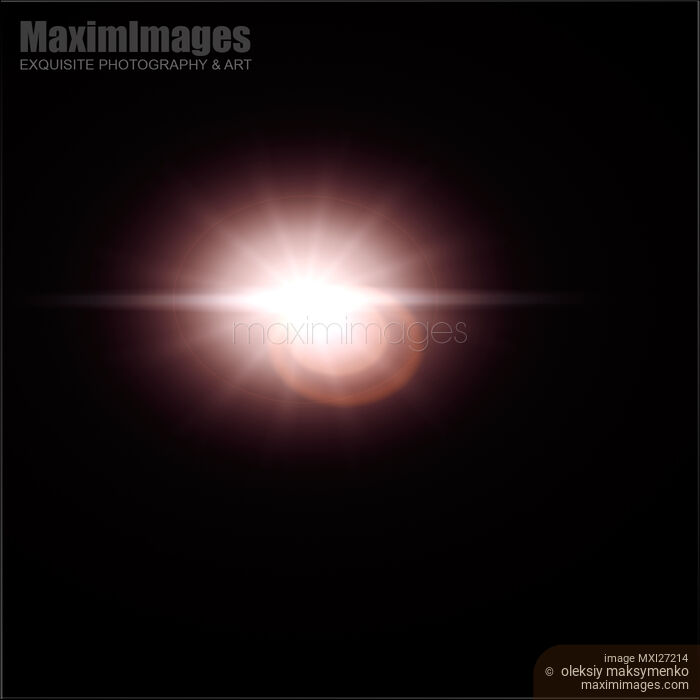 Stock image of Lens Flare sun effect Buy commercial use license at MaximImages