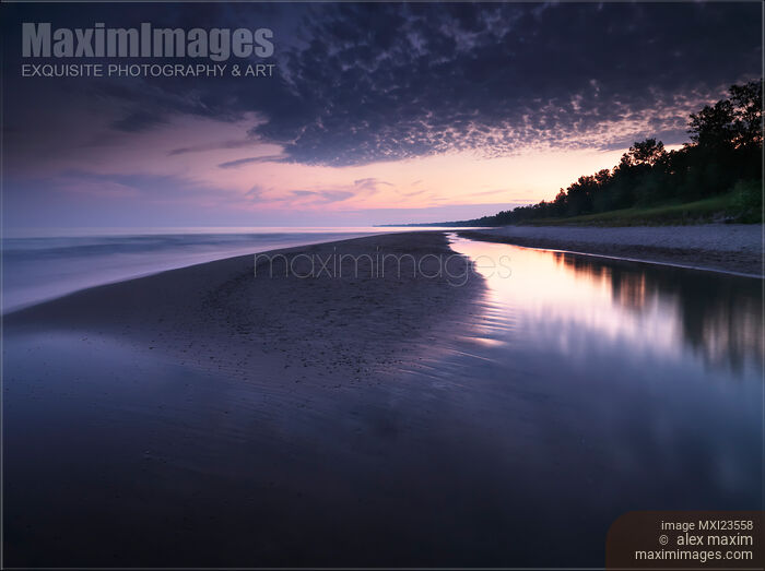 Stock photo of Long Point Beach Buy commercial use license at MaximImages