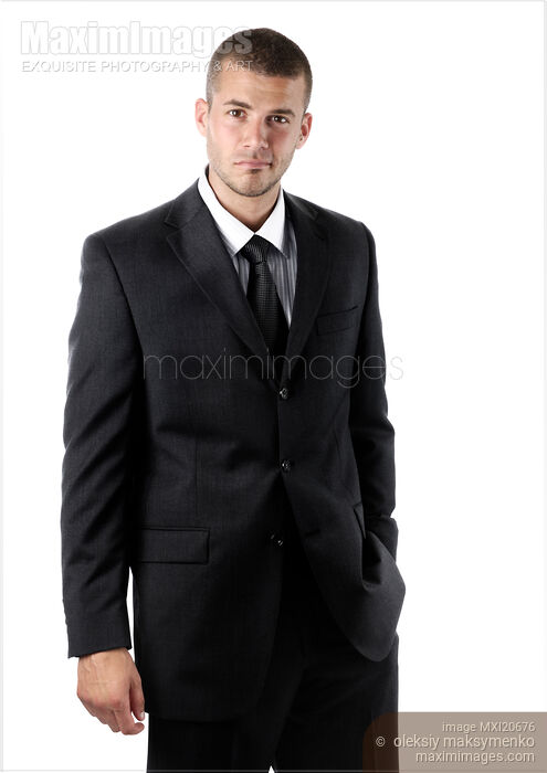 Man in a Business Suit Stock photo of Man in a Business Suit Buy commercial use license at MaximImages