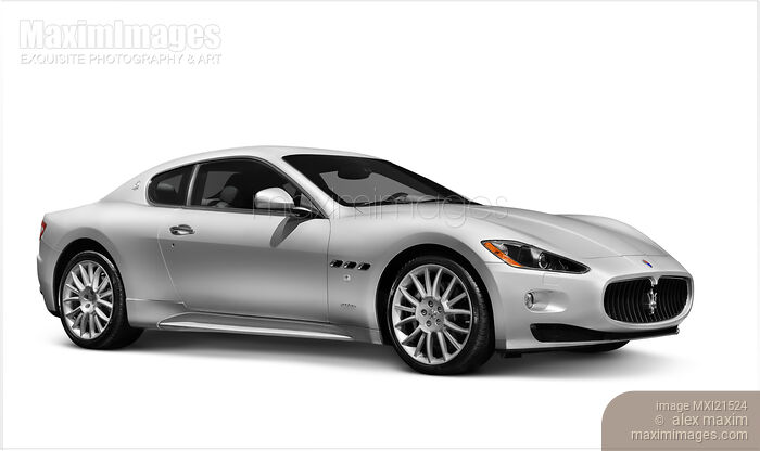Stock photo of Maserati GranTurismo Buy commercial use license at MaximImages