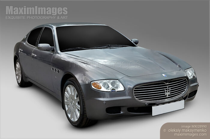 Stock photo of Maserati Quattroporte V 2004 Buy commercial use license at MaximImages