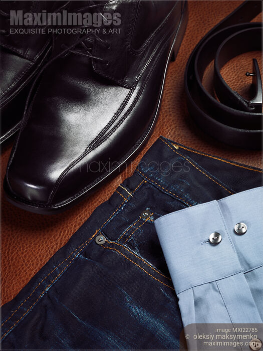 Stock photo of Mens Fashion Still Life Buy commercial use license at MaximImages