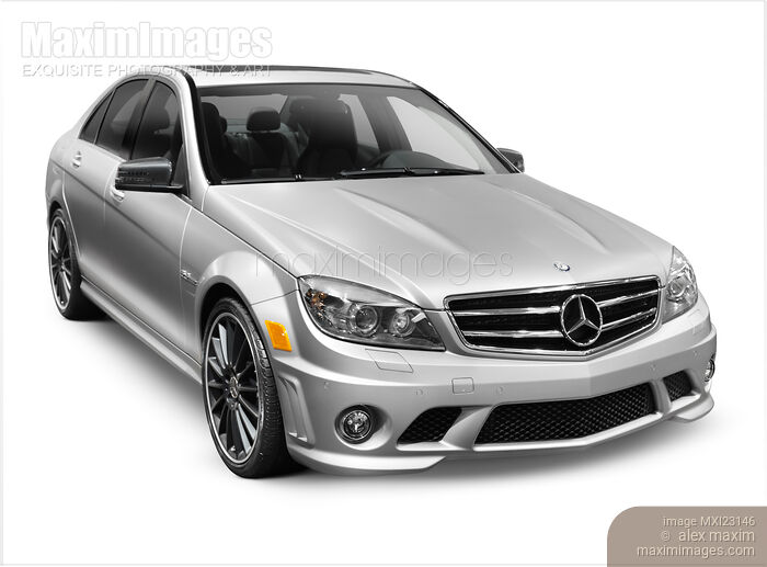 Stock photo of Mercedes-Benz C63 AMG Affalterbach Buy commercial use license at MaximImages