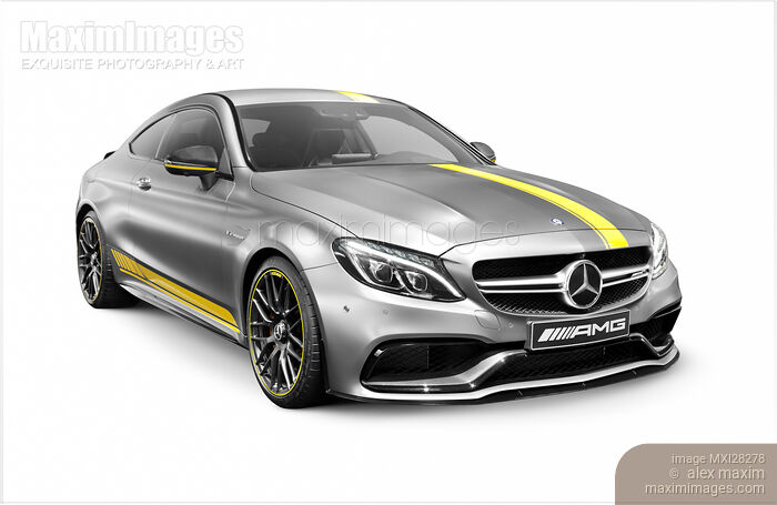 Mercedes‑AMG C 63 S luxury sports car Stock photo of Mercedes‑AMG C 63 S luxury sports car Buy commercial use license at MaximImages