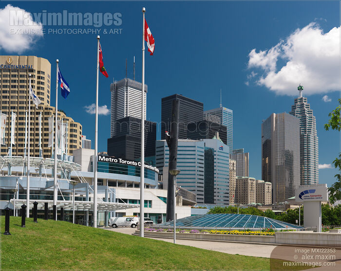 Stock photo of Metro Toronto Convention Centre Buy commercial use license at MaximImages