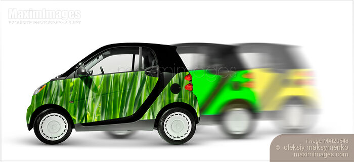 Mini Cars Smart Fortwo Stock photo of Mini Cars Smart Fortwo Buy commercial use license at MaximImages