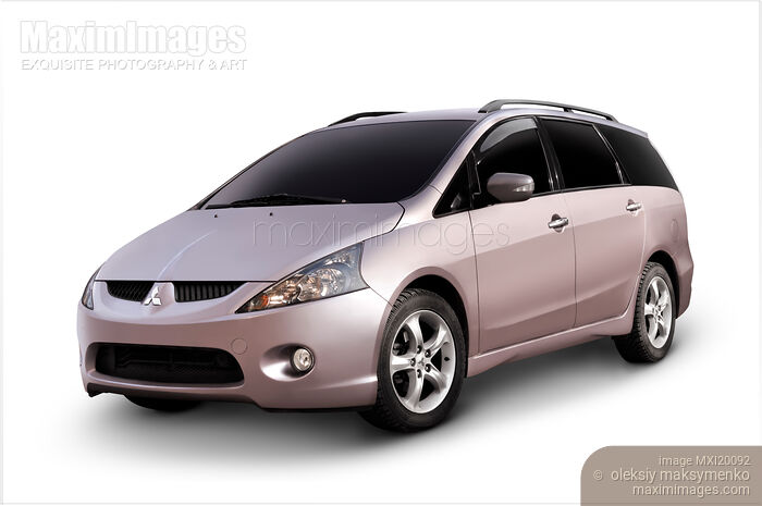 Stock photo of Mitsubishi Grandis MPV Car Buy commercial use license at MaximImages