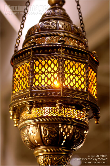 Stock photo of Moroccan Lantern Buy commercial use license at MaximImages