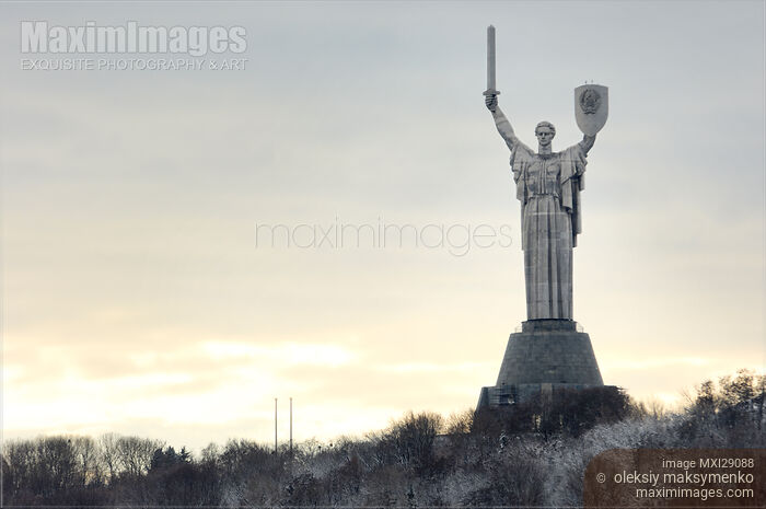 Stock photo of Mother Land In Kiev Ukraine Buy commercial use license at MaximImages