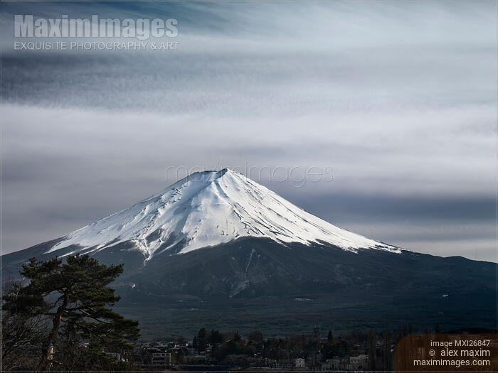 Stock photo of Mount Fuji Japan Buy commercial use license at MaximImages
