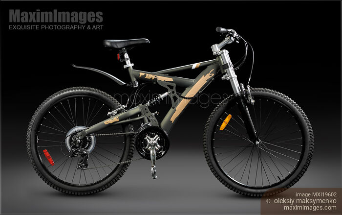 Stock photo of Mountain Bicycle Buy commercial use license at MaximImages