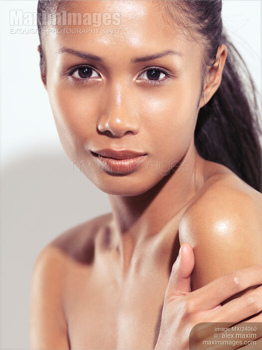 Stock photo of Natural beauty portrait of a young woman Buy commercial use license at MaximImages