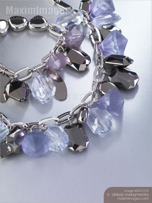 Stock photo of Necklace and Bracelet Buy commercial use license at MaximImages