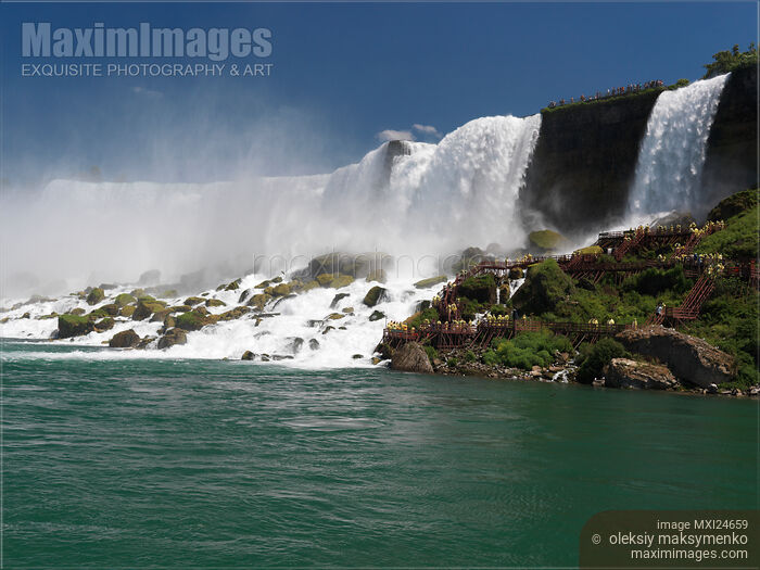 Stock photo of Niagara Falls American Falls Buy commercial use license at MaximImages