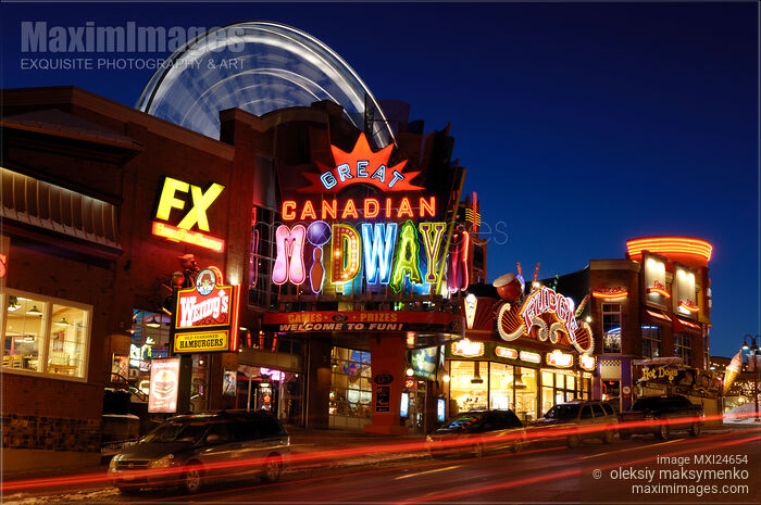 Stock photo of Niagara Falls City Buy commercial use license at MaximImages