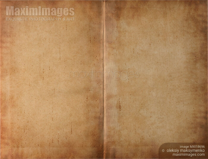 Stock photo of Old book paper background Buy commercial use license at MaximImages
