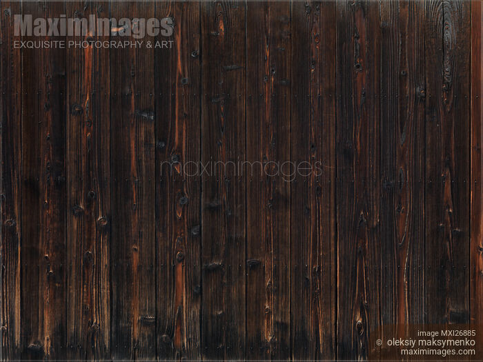 Stock photo of Old dark wood texture background Buy commercial use license at MaximImages