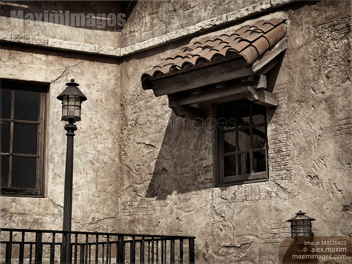 Old rustic house window Stock photo of Old rustic house window Buy commercial use license at MaximImages