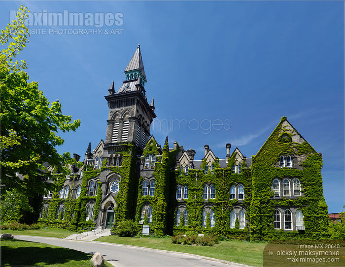Stock photo of One of the Buildings of the University of Toronto Buy commercial use license at MaximImages