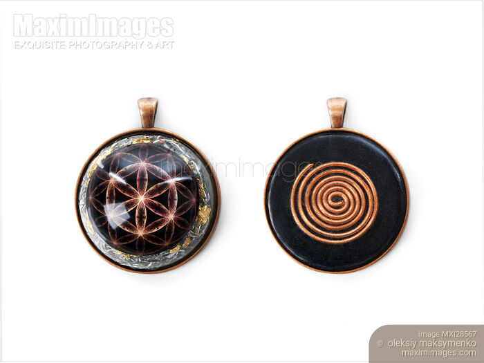 Stock photo of Orgonite healing stone Buy commercial use license at MaximImages