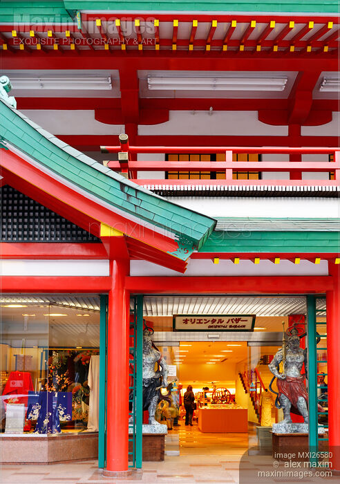 Stock photo of Oriental Bazaar store in Tokyo Buy commercial use license at MaximImages