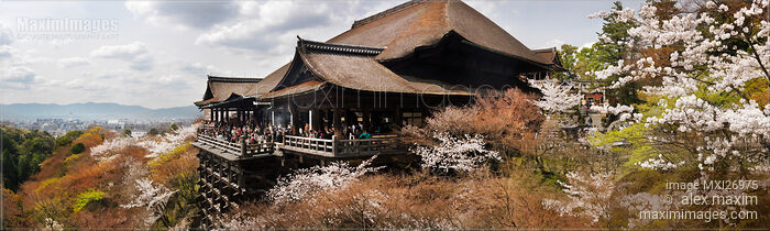 Stock photo of Otowa-san Kiyomizu-dera Buddhist temple in Kyoto Japan Buy commercial use license at MaximImages