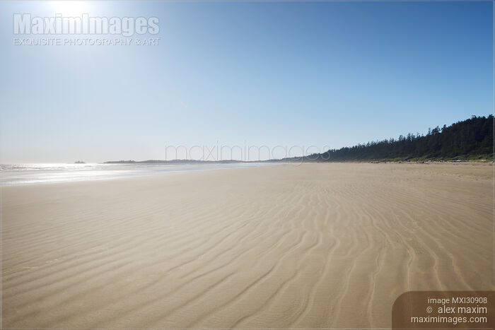 Stock photo of Pacific Rim National Park Long Beach Vancouver Island BC Canada Buy commercial use license at MaximImages