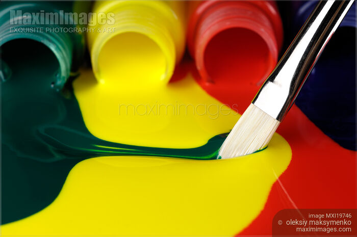Paint Stock photo of Paint Buy commercial use license at MaximImages