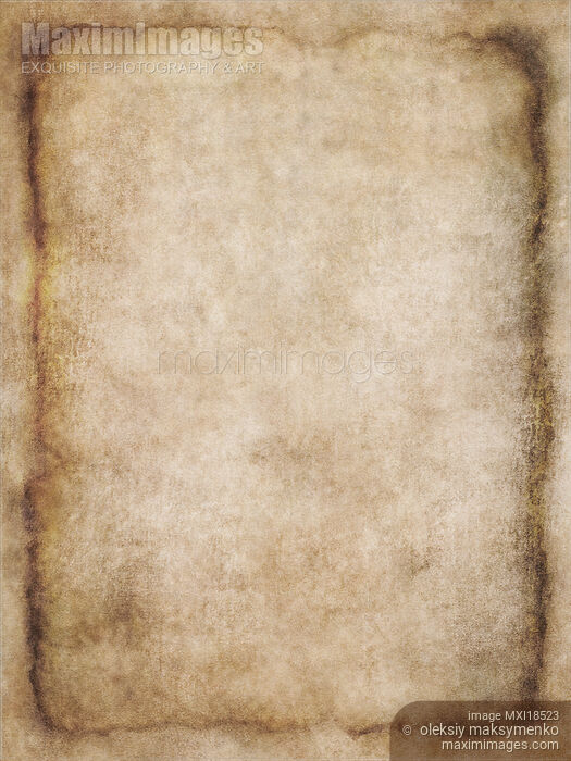 Stock image of Rustic parchment texture Buy commercial use license at MaximImages