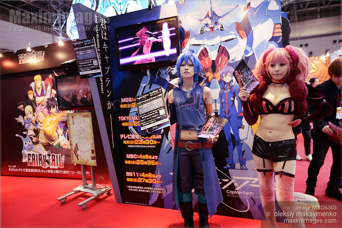 Stock photo of Participants of Anime Fair AnimeJapan Buy commercial use license at MaximImages