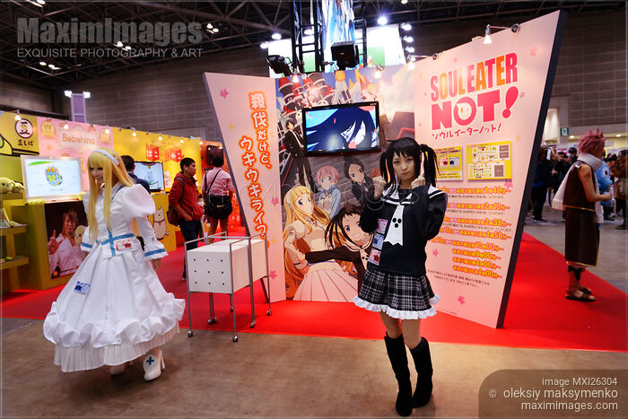 Stock photo of Participants of Anime Fair AnimeJapan Buy commercial use license at MaximImages