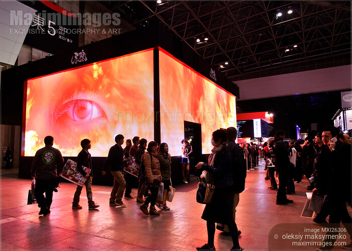 Stock photo of People at Anime Fair AnimeJapan Buy commercial use license at MaximImages