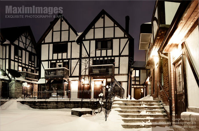 Stock photo of Pickering Village Buy commercial use license at MaximImages