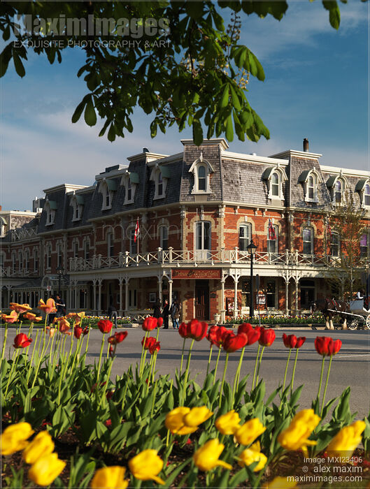 Prince of Wales Hotel at Niagara-on-the-Lake Stock photo of Prince of Wales Hotel at Niagara-on-the-Lake Buy commercial use license at MaximImages