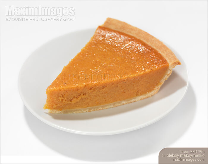 Stock photo of Pumpkin Pie Buy commercial use license at MaximImages