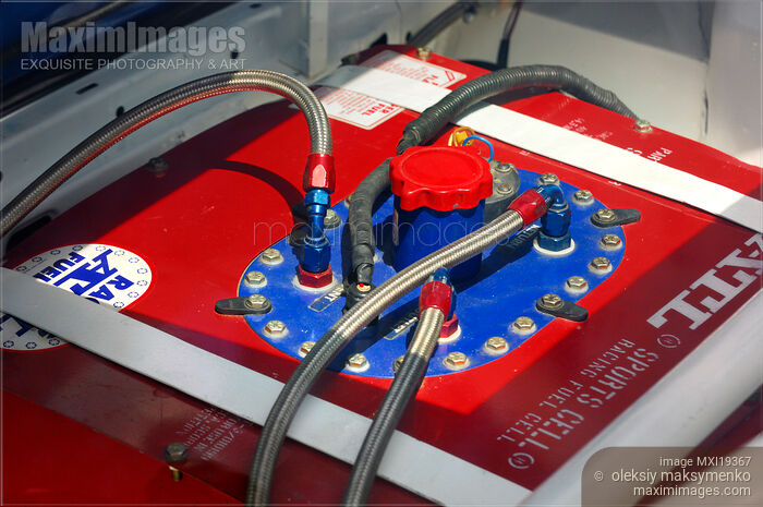 Stock photo of Race Car Fuel Cell Buy commercial use license at MaximImages