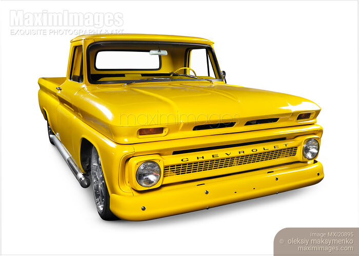 Stock photo of Retro Chevrolet Pickup Buy commercial use license at MaximImages