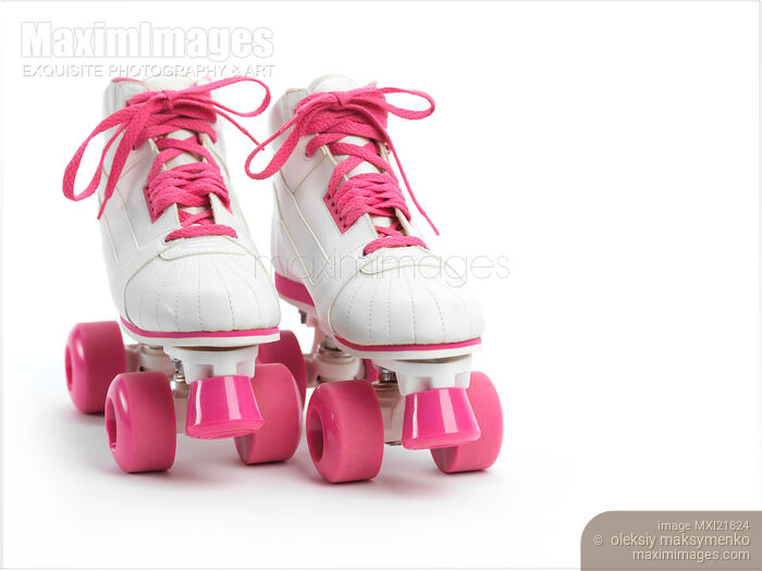 Stock photo of Roller Derby Skates Buy commercial use license at MaximImages