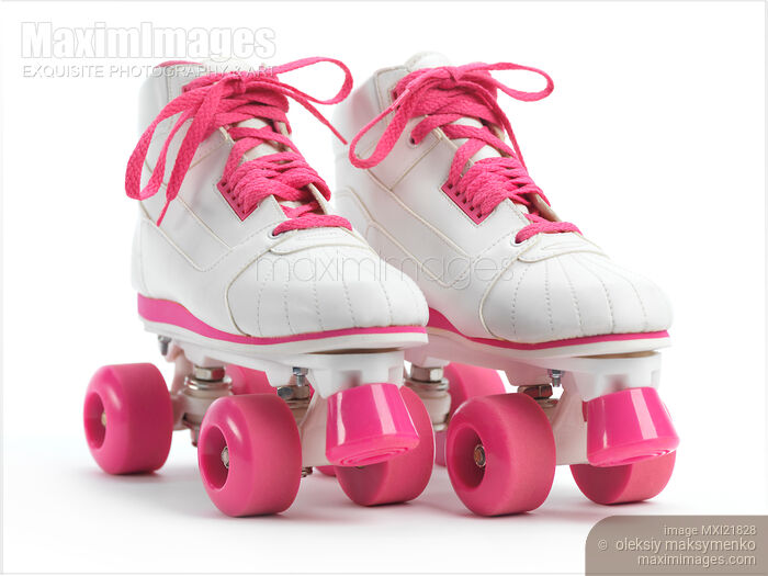 Stock photo of Roller Derby Skates Buy commercial use license at MaximImages