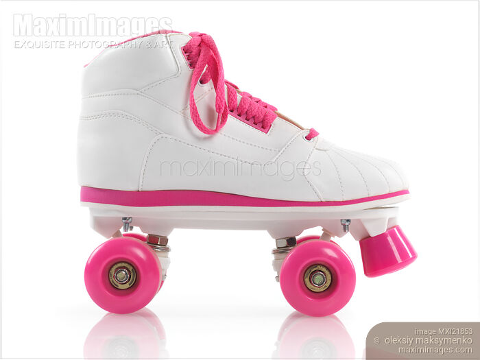 Stock photo of Roller Derby Skates Buy commercial use license at MaximImages