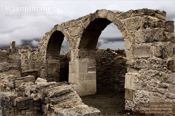 Roman Agora Remains Archaeological Site of Kourion in Cyprus Stock photo of Roman Agora Remains Archaeological Site of Kourion in Cyprus Buy commercial use license at MaximImages
