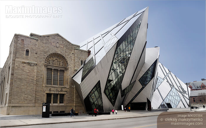 Stock photo of Royal Ontario Museum Michael Lee-Chin Crystal Buy commercial use license at MaximImages