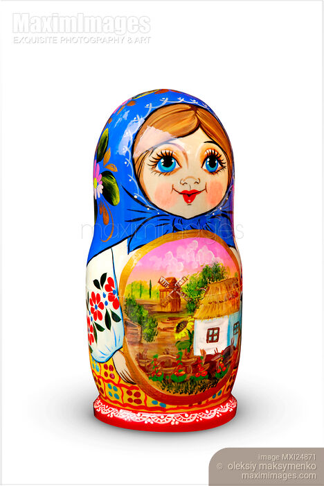 Stock photo of Russian Matreshka Buy commercial use license at MaximImages