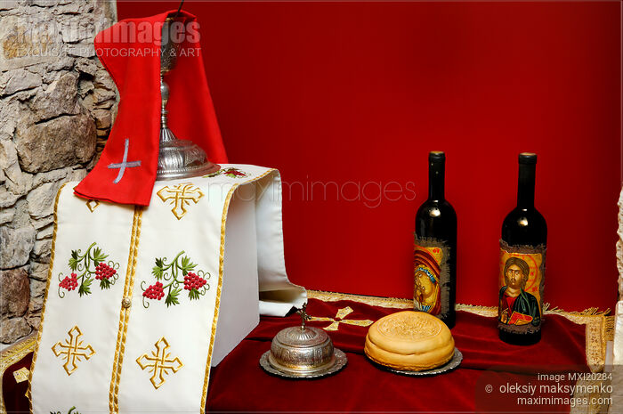 Stock photo of Sacramental Wine Cyprus Wine Museum Buy commercial use license at MaximImages