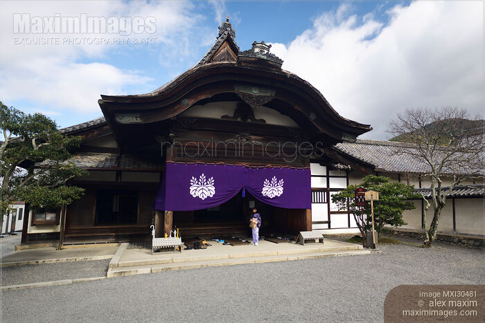 Sanbo-in Sanboin Buddhist temple at Daigo-ji Daigoji complex in Kyoto Japan Stock photo of Sanbo-in Sanboin Buddhist temple at Daigo-ji Daigoji complex in Kyoto Japan Buy commercial use license at MaximImages