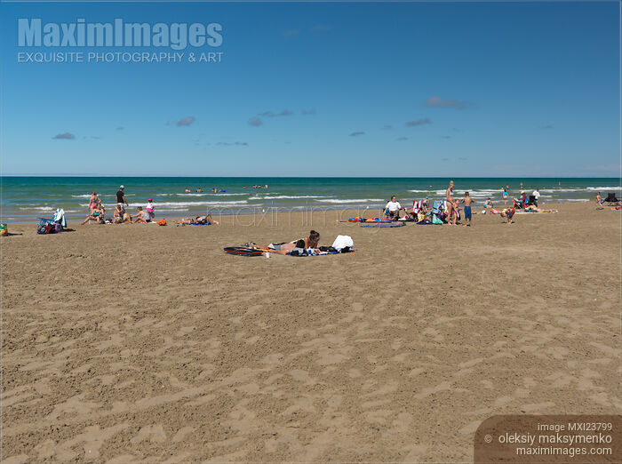 Stock photo of Sauble beach Ontario Canada Buy commercial use license at MaximImages