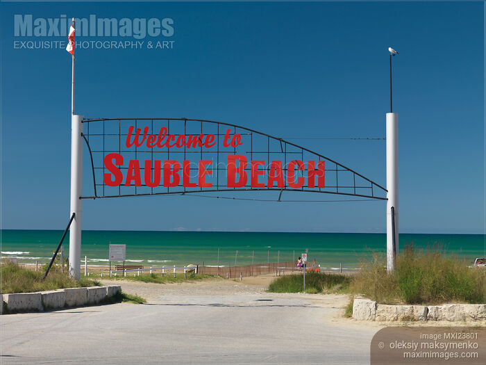 Sauble beach Ontario Canada Stock photo of Sauble beach Ontario Canada Buy commercial use license at MaximImages