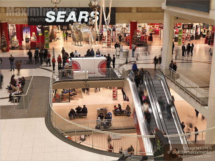 Stock photo of Sears Store Toronto Eaton Centre Buy commercial use license at MaximImages